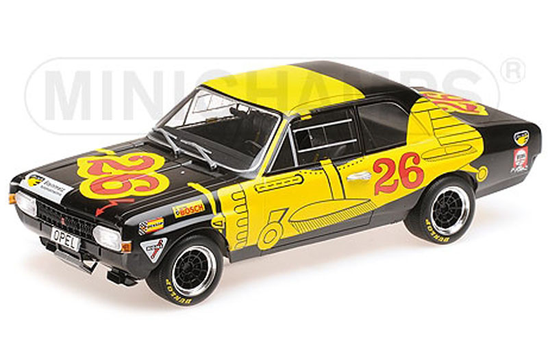 Opel Commodore A GS/E STEINMETZ 1970 Preis der Nationen Hockenheim Eberhard GERSTLE 1:18 Opel Commodore A GS/E STEINMETZ 1970 Preis der Nationen Hockenheim Eberhard GERSTLE 1:18